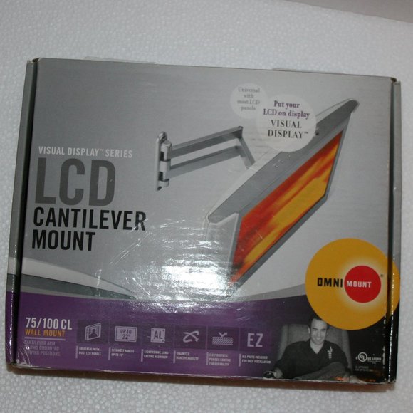 OMNI MOUNT /LCD Other - OMNI LCD CANTILEVER MOUNT 75/100 CL (New in box)